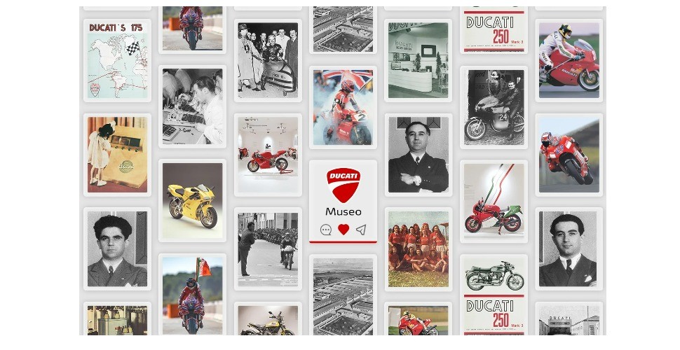 Ducati launches on Instagram the account dedicated to the narration of its history