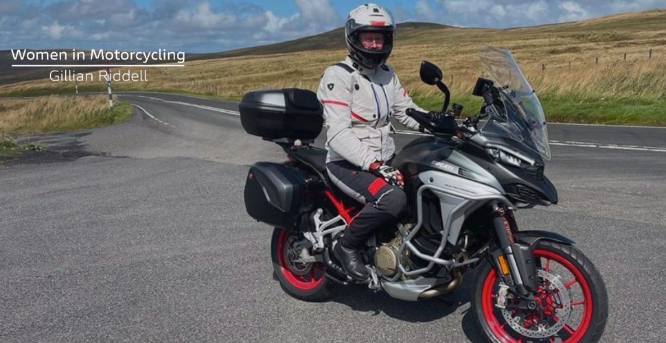 Women in Motorcycling: Gillian Riddell